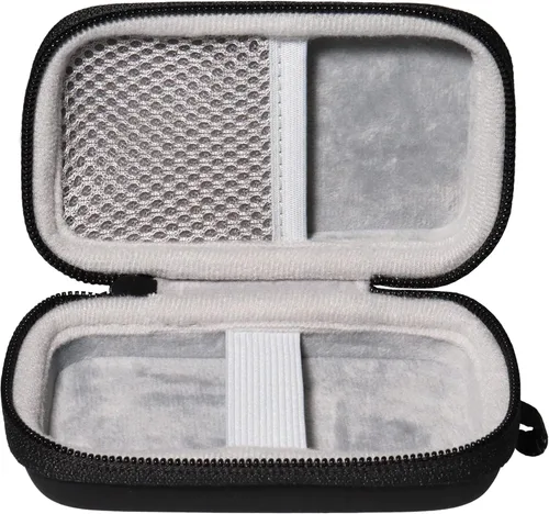 Vista 4 de Alltravel Funda organizadora tamaño palma para lector de tarjetas SD y tarjetas de memoria, compatible con Apple Lightning a lector de cámara