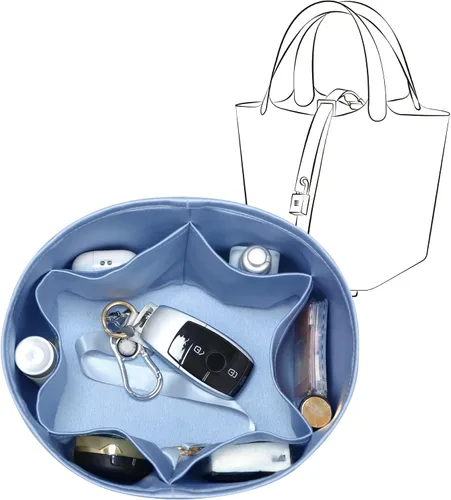 Vista 21 de Se adapta a Picotin 18 bolsas, inserto organizador de bolso de seda de alta calidad, suave al tacto y ligero, organizador de lujo con caja de regalo