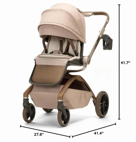 Vista 17 de Maxi-Cosi Tana 360 - Cochecito modular giratorio, cochecito y asiento de coche, sistema de viaje combinado, patrimonio natural