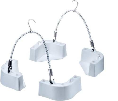 Vista 3 de Attwood 14137-7 Cooler Mounting Kit, 4 Corner Pieces, 2 Quick-Connect Stretch Straps, Corrosion-Resistant