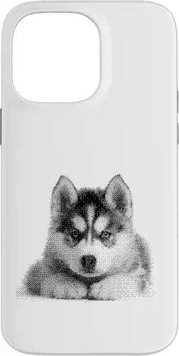 Vista 21 de Cute Siberian Husky for Dog Mom and Paw Parents Case for iPhone XR