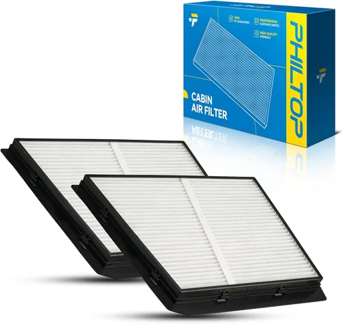 Vista 18 de PHILTOP Filtro de aire de cabina HEPA con carbón activado, compatible con Tesla modelo 3 2017-2025, modelo Y 2020-2025, filtro para arriba el olor a