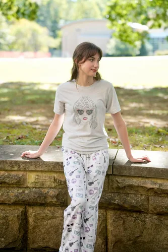 Vista 7 de The Paisley Box Taylor - Pijama para mujer - Eras PJ Pants Set de pijama