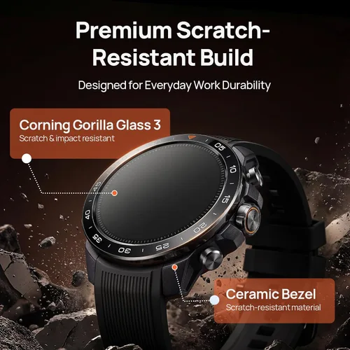 Vista 11 de mibro GS Explorer S Reloj inteligente resistente de cerámica para hombres