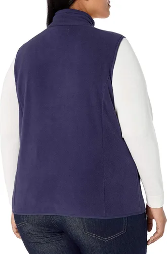 Vista 5 de Tienda Essentials Women's Plus Size Classic-Fit Sleeveless Polar Soft Fleece Vest (Available in Plus Size)