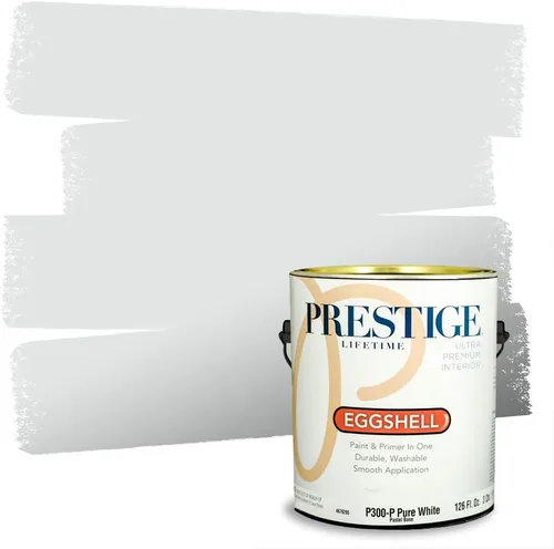 Vista 213 de Pintura 2 en 1, para primera mano y para exterior, de Prestige Paints, E100-P-871BM