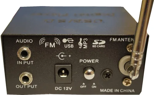 Vista 3 de Audiopipe NDVA1000 Nippon Digital Mp3 Player con FM Radio Usb/sd teledirigido