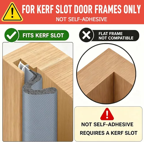 Vista 2 de Kerf Burletes (gris, 19.7 pies)