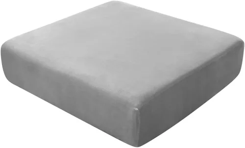 Vista 25 de Fundas de asiento de terciopelo ultra suave, fundas de cojín de asiento suave SOFE fundas de sofá con parte inferior elástica lavable funda