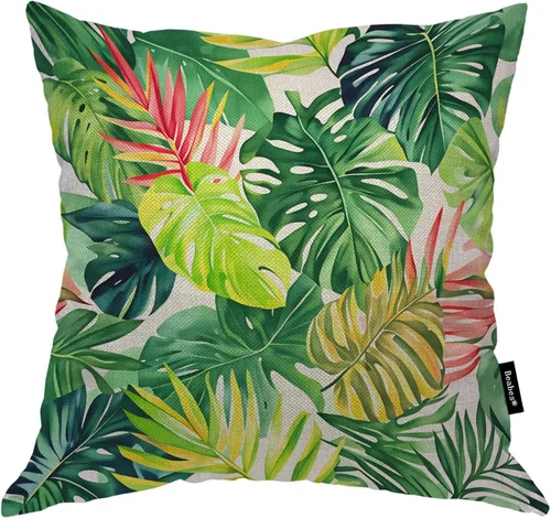 Vista 33 de Fundas de almohada de pintura artística, líneas abstractas amarillas y grises, fundas de almohada suaves, funda de cojín para sala de estar, cama