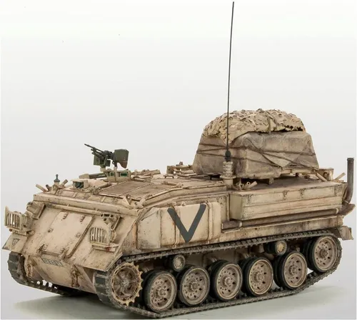 Vista 2 de TAKOM 1/35 Ejército británico FV432 Mk.3 Bulldog blindado transporte de personal modelo de plástico TKO2067