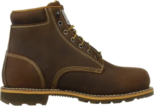 Vista 6 de Carhartt Men's 6 Inch Plain Lug Bottom Soft Toe Industrial Boot