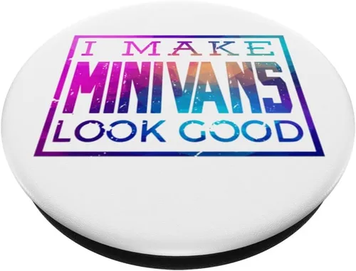 Vista 2 de I Make Minivans Look Good - Funny Mini Van Dad Mom PopSockets PopGrip intercambiable
