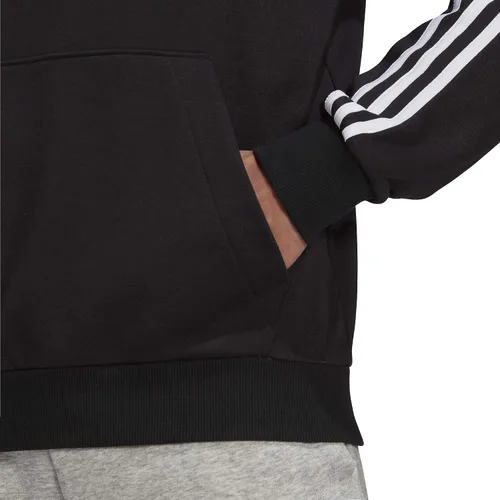 Vista 5 de adidas Men's Essentials 3-Stripes French Terry Hoodie