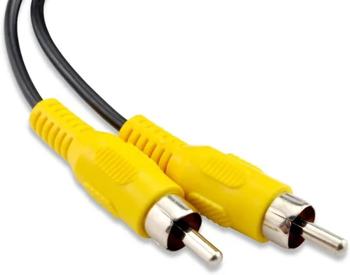 Vista 2 de Cable de video RCA, cable coaxial de audio digital con enchufe individual macho a macho, cable de extensión A/V para subwoofer de automóvil, cámara
