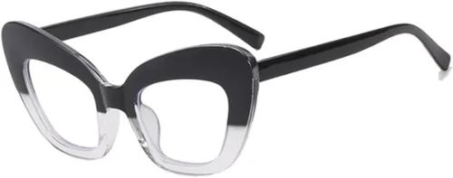 Vista 8 de Gafas retro anti azul de moda para mujer