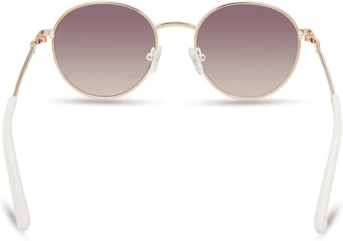 Vista 4 de GUESS Gafas de sol redondas clásicas para mujer