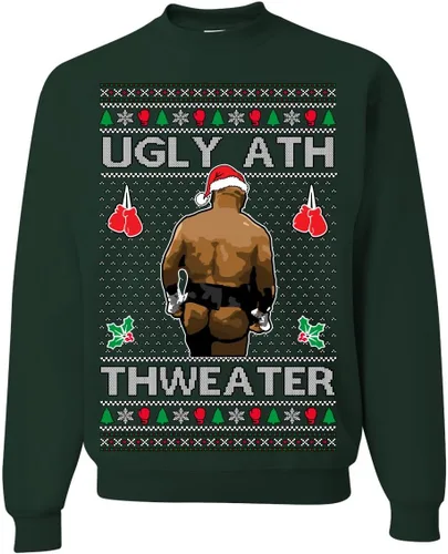 Vista 21 de Merry Chrithmith Ugly Christmas Sweater Unisex Crewneck Graphic Sweatshirt Negro Bitcheth