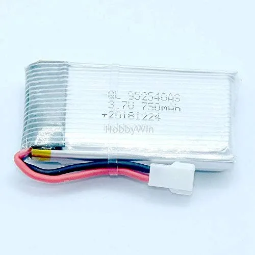 Vista 3 de HR SH5 Actualización LiPO batería 3.7 V 750 mAh para mini tamaño FPV Drone RC Quadcopter