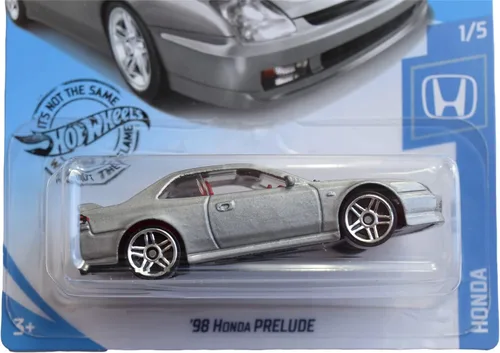 Vista 2 de Hot Wheels 1/5 '98 Prelude 166/250, Plata