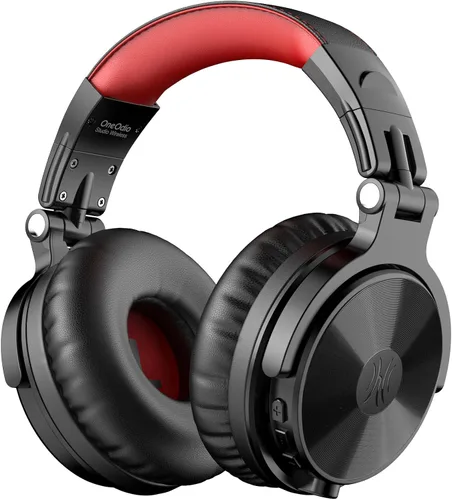 Vista 11 de OneOdio - Auriculares Bluetooth de diadema, 110 horas de sonido estéreo inalámbrico/con cable, auriculares plegables con graves profundos