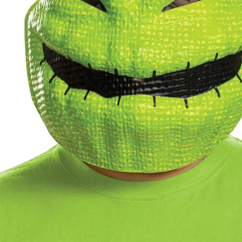 Vista 4 de Máscara de Oogie Boogie de El extraño mundo de Disney, accesorio oficial para disfraz de Oogie Boogie, talla única, Oogie Boogie, Tamaño único