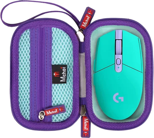 Vista 11 de Mchoi Funda rígida para Logitech G305, solo funda (todo azul)