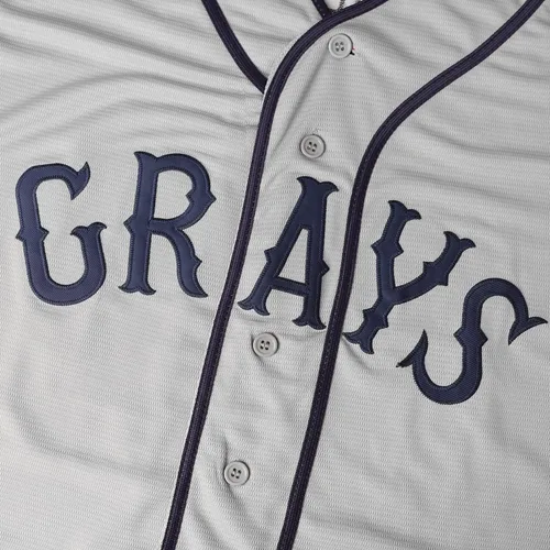 Vista 4 de Josh Gibson Jersey, 20 Homestead Grays Negro Liga Nacional Camiseta de Béisbol, Camiseta deportiva cosida S-3XL
