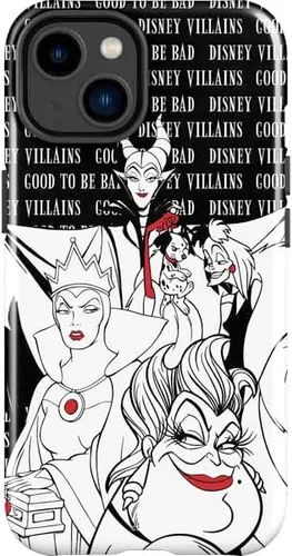 Vista 15 de Skinit Impact - Funda compatible con iPhone 14 Plus, diseño animado de Disney Cruella con licencia oficial Negro - L06