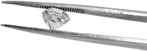 Vista 5 de SAVEARTH DIAMONDS Diamante suelto de moissanita creado en laboratorio de 0.315 pulgadas (0.315 in) de talla cojín para colgante, aretes, joyería