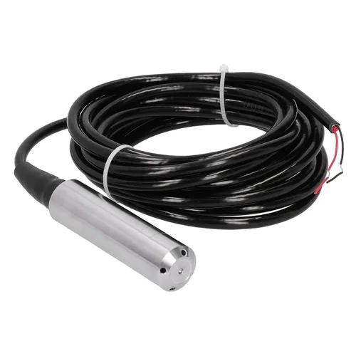 Vista 8 de Transmisor de nivel líquido YB2JF, detector de sensor de nivel de agua de cable de 0.0-32.8 ft 1232VDC 420mA para monitoreo de nivel de agua