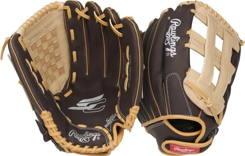 Vista 29 de Rawlings Guante de béisbol y sóftbol Sure Catch Modelos de T-Ball, para jóvenes y adultos recreativos Múltiples tallas y estilos