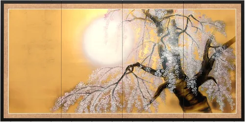 Vista 17 de Red Lantern Grúas de hoja de oro de 36" x 72