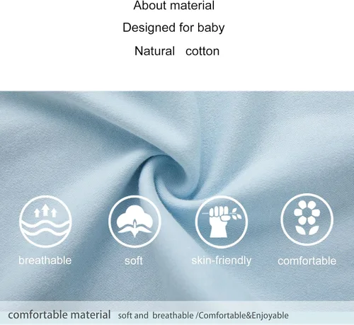Vista 219 de pureborn Mameluco de algodón súper suave para bebés niños y niñas de 0 a 24 meses