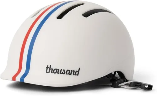 Vista 8 de Casco para niños Thousand – Paquete de calcomanías reflectantes gratis para personalizar, hebilla magnética sin pellizco, certificado de seguridad