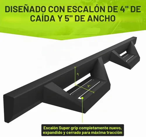 Vista 2 de ONINE Drop Steps Ajuste Personalizado 2019-2026 Chevy Silverado/Gmc Sierra 1500 y 2020-2026 Chevy Silverado/Gmc Sierra 2500HD 3500HD Crew Cab