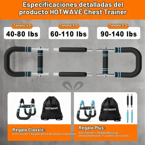 Vista 6 de Twister Arm Trainer, Chest Workout Equipment, Portable Home Equipment