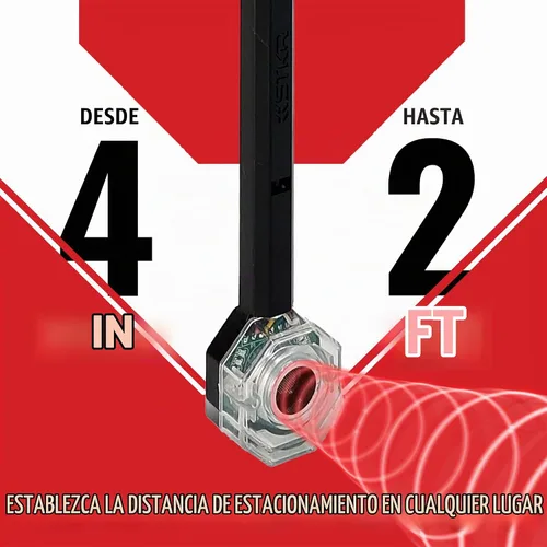 Vista 3 de STKR Concepts - Sensor de estacionamiento lateral, ajustable de 4 a 24 pulgadas