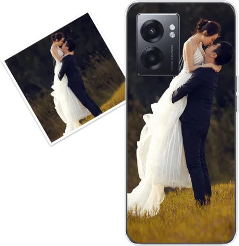 Vista 81 de Funda personalizada compatible con Oppo A1 Pro, fundas de teléfono personalizadas con imagen de foto, imagen de texto, cubierta transparente