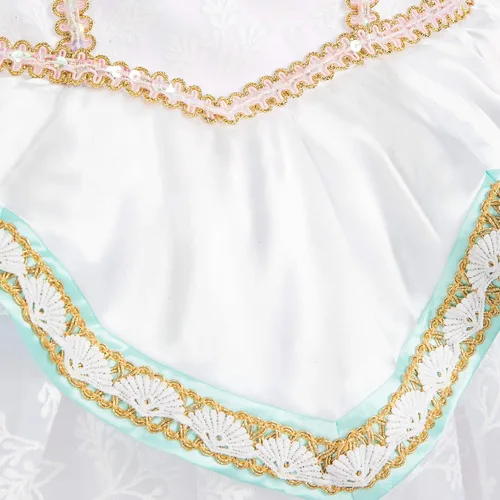Vista 4 de Disney Ariel - Vestido de novia y accesorios para niñas La Sirenita