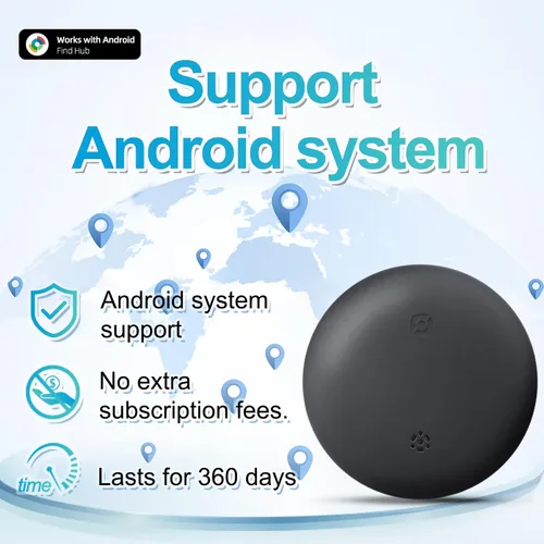 Vista 2 de Rastreador GPS para vehículos sin suscripción, compatible con todos los teléfonos inteligentes (iOS/Android), rastreador magnético para automóvil