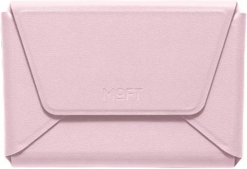 Vista 23 de MOFT Cartera magnética para mujer con 8 tarjetas, bloqueo RFID, Rosa claro, Diseño ágil para viajes y viajes