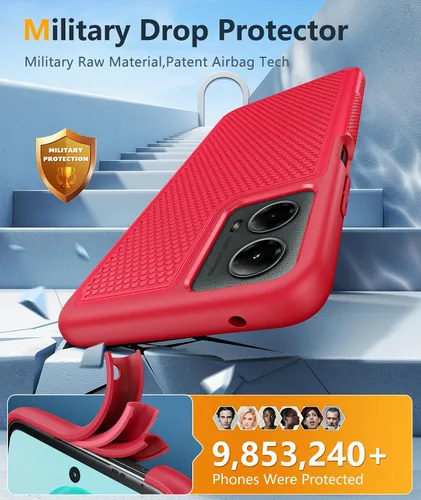 Vista 1001 de FNTCASE Funda para iPhone 17 Pro: Fundas delgadas translúcidas de color azul claro compatibles con MagSafe, protección completa de la cámara