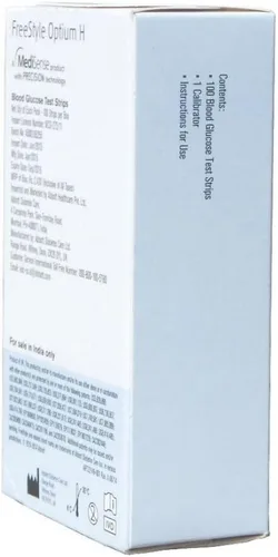 Vista 3 de Freestyle Precision Neo Tiras de prueba de glucosa en sangre, 50 tiras