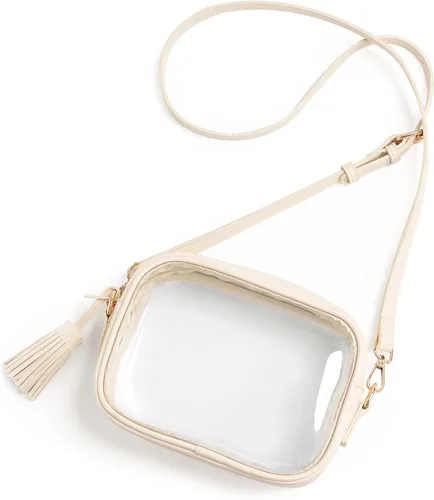 Vista 12 de Yarnic Bolsa Transparente Aprobada para Estadios, Bolso Cruzado Transparente de PVC Bolsa Cruzada Pequeña Transparente con Correa de Hombro Ajustable