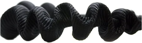 Vista 9 de Fusion Tactical ProGlide - Cordón elástico de 4 pies con grillete de rana Kong, 23 kN, negro, 48 pulgadas