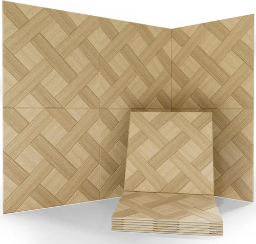 Vista 10 de Soon Global Paquete de 8 Paneles Acústicos, Paneles de Pared Insonorizados, Paneles Absorbentes de Sonido de 48 X 32 Pulgadas, Paneles Acústicos