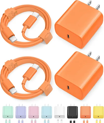 Vista 31 de Cargador de carga rápida USB C de 3 pies para iPhone 17, 16, 15, carga rápida, paquete de 2 unidades para iPhone 17/17 Plus/17 Pro/17 Pro Max/iPhone