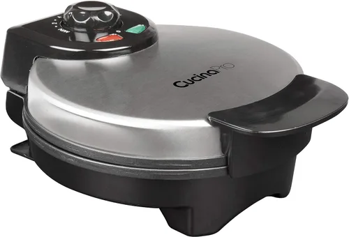 Vista 7 de Máquina para hacer gofres belgas: plancha antiadherente de 7 pulgadas con control de tostado ajustable, horneador eléctrico que hace gofres gruesos