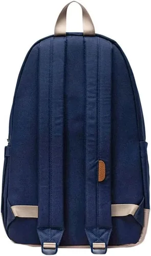 Vista 2 de Herschel Mochila Heritage, Abrigo de marinerogris pardo clarogris tapa blanca, Mochila Heritage